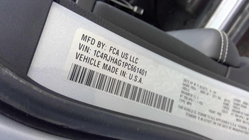Rear Drive Shaft 116.7" Wb VIN G H Or Y 230mm Fits 22-25 GRAND CHEROKE