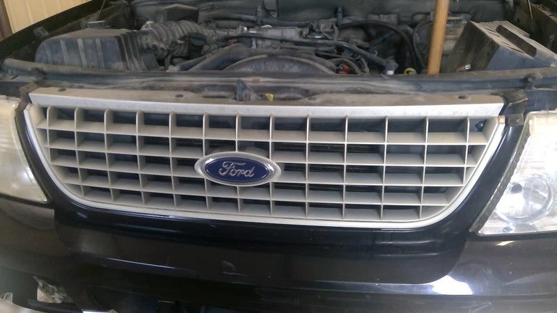 Grille Eddie Bauer Satin Nickel Insert Upper Fits 03-05 EXPLORER 20191
