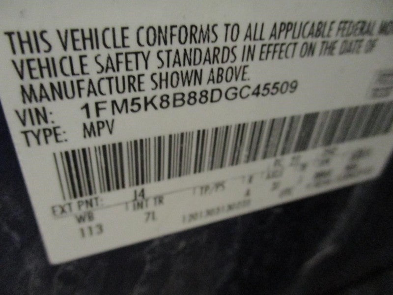 EXPLORER  2013 Seat Rear 1992634