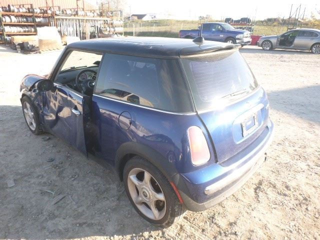 Passenger Headlight HT Halogen Fits 02-04 MINI COOPER 1526194