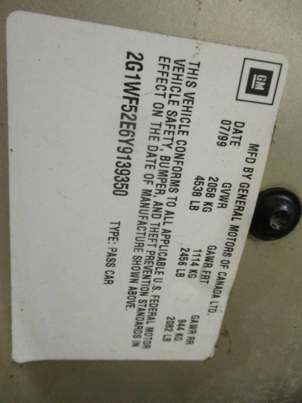 Radiator Fan Motor Fan Assembly Fits 00-03 IMPALA 2045701