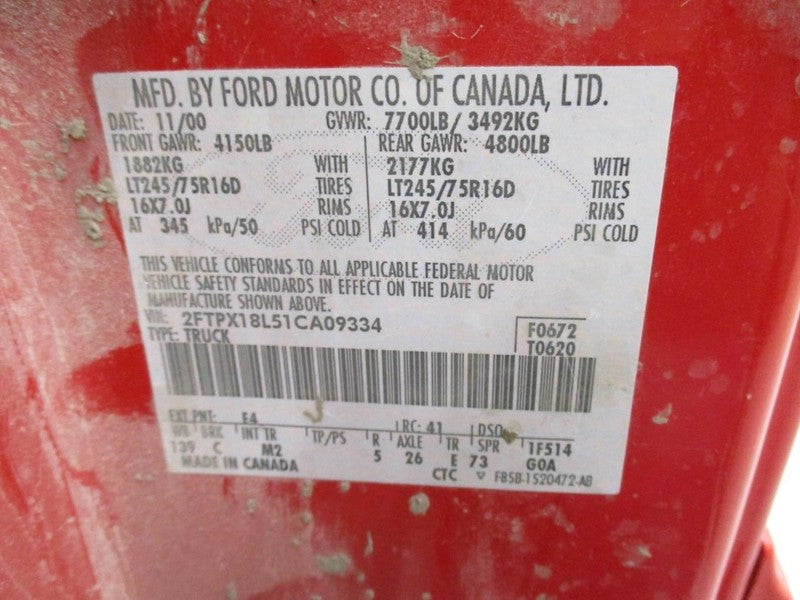 Automatic Transmission 8-330 5.4L 4R100 4WD Fits 01 EXPEDITION 1676417