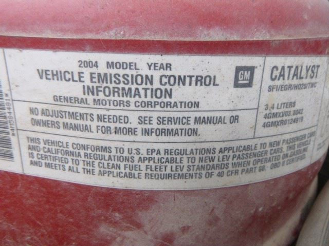 Engine ECM Electronic Control Module Fits 03-05 AZTEK 1180222