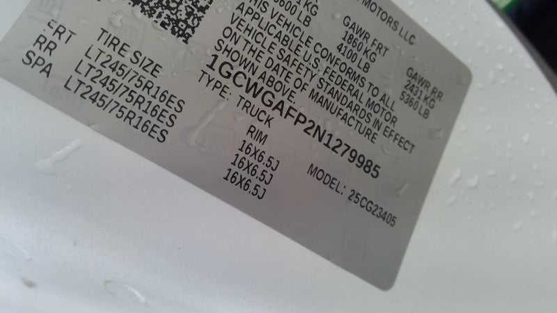 AC Compressor Fits 17-24 EXPRESS 2500 VAN 1729950