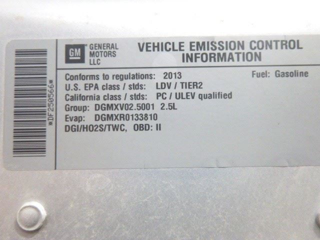 Info-GPS-TV Screen Driver Information VIN 1 4th Digit Fits 13-16 MALIB