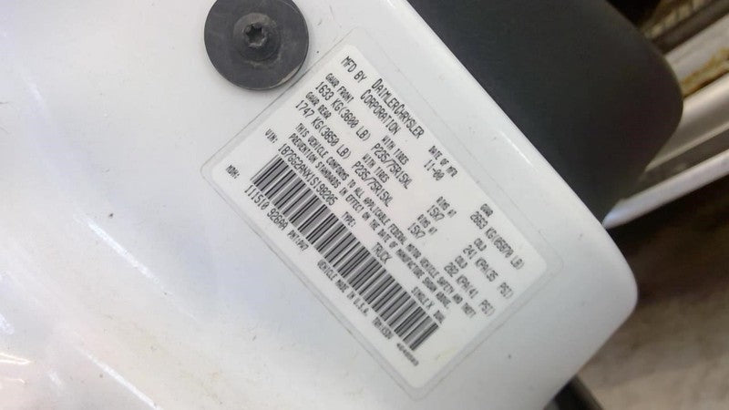 DAKOTA    2001 Seat Belt Rear 1903268