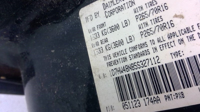 Carrier Front 3.55 Ratio Fits 01-11 DAKOTA 1718146