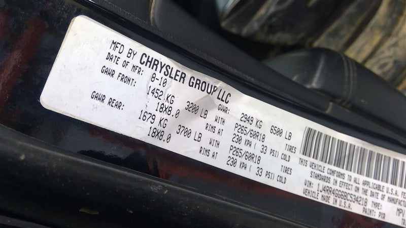 Carrier Front 3.06 Ratio Fits 11 DURANGO 1714366