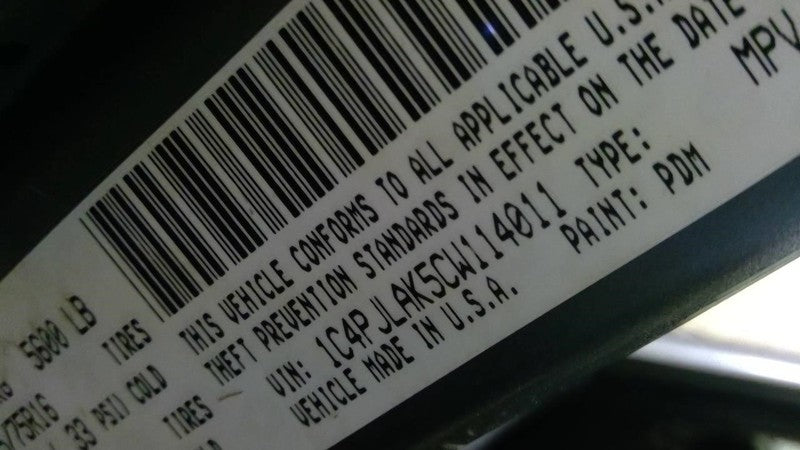 Alternator Fits 02-04 06-12 LIBERTY 1737881