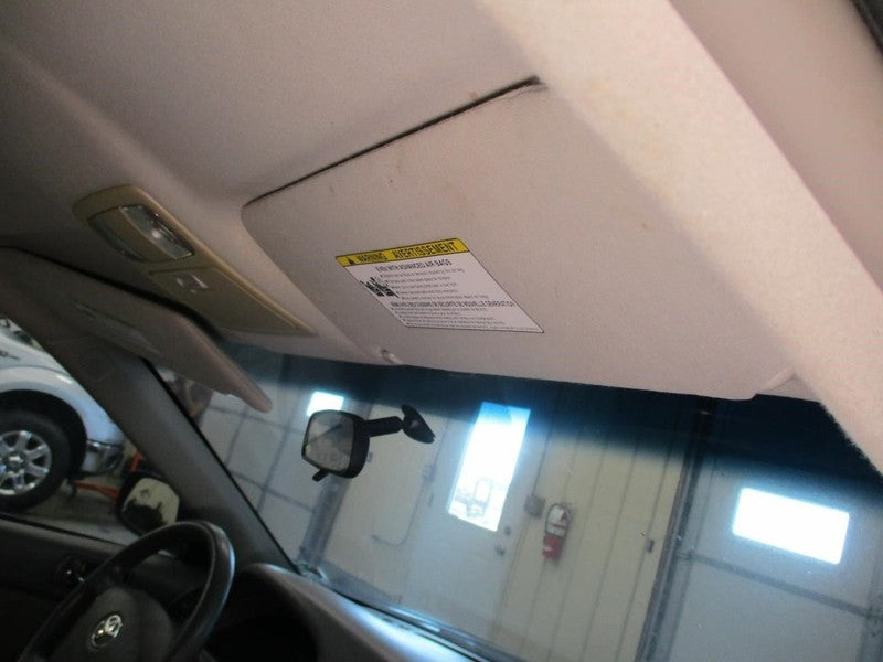 Passenger Sun Visor Without Illumination Fits 02-06 CAMRY 2035164