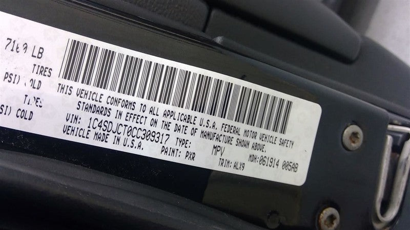 Coolant Reservoir Fits 11-25 DURANGO 1658030