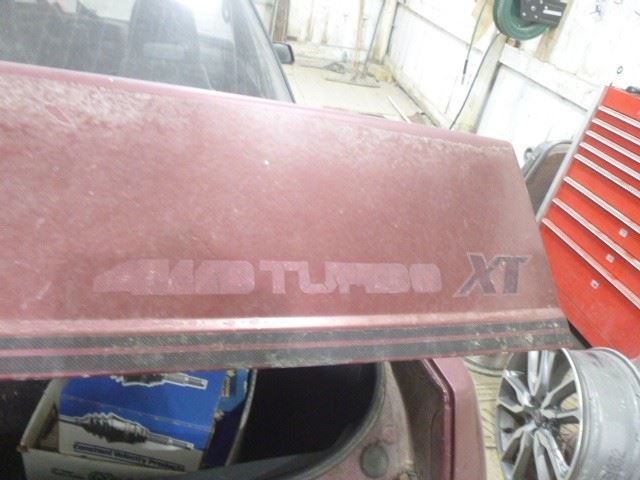 Power Steering Pump 4 Cylinder Fits 85-91 XT 1634146