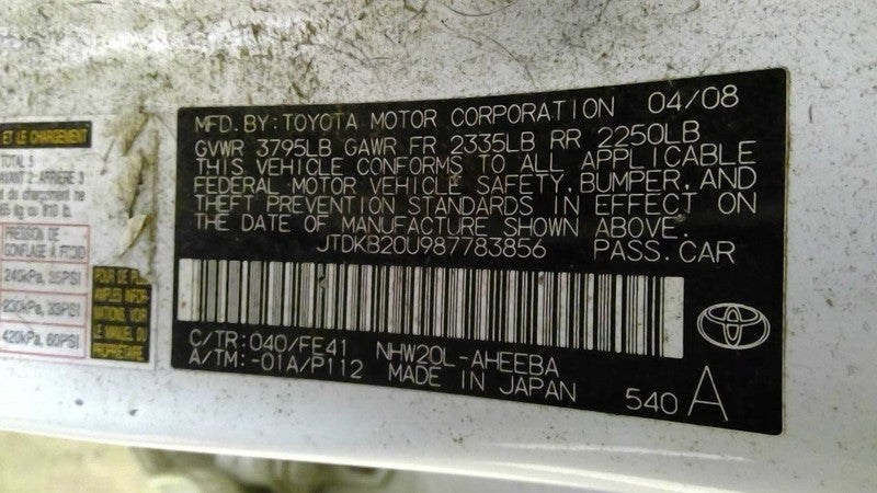AC Compressor Fits 04-09 PRIUS 1901449