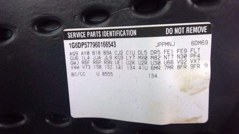 Power Steering Pump Fits 04-07 CTS 1663916
