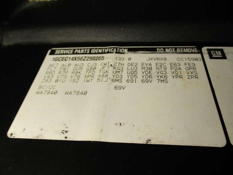 Chevrolet Silverado 1500 2006 Headrest Used 2270