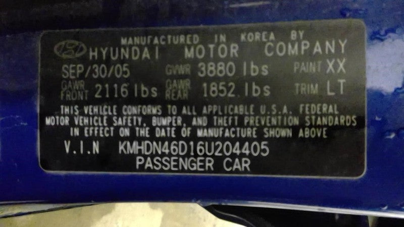 AC Compressor 4 Cylinder Fits 03-08 TIBURON 1724672