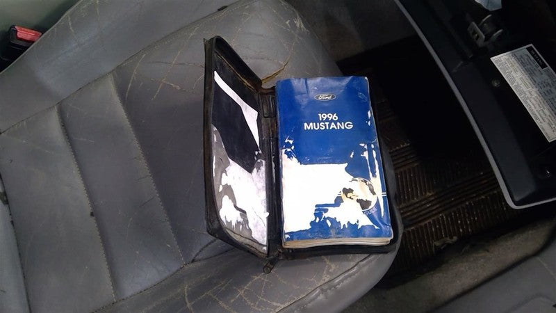 MUSTANG   1996 Owners Manual 1711954