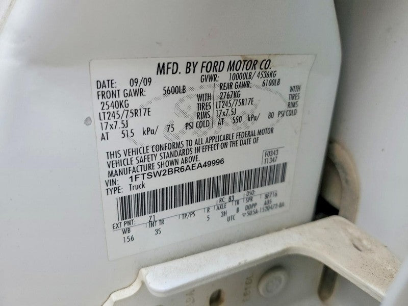 Power Brake Booster Hydro-boost Fits 05-10 FORD F250SD PICKUP 1866194