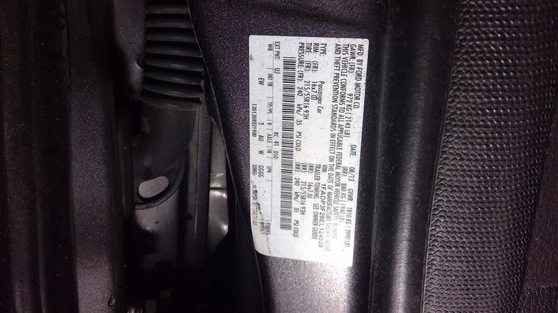 AC Compressor VIN 2 8th Digit Thru 02/18/14 Fits 13-14 FOCUS 1704340