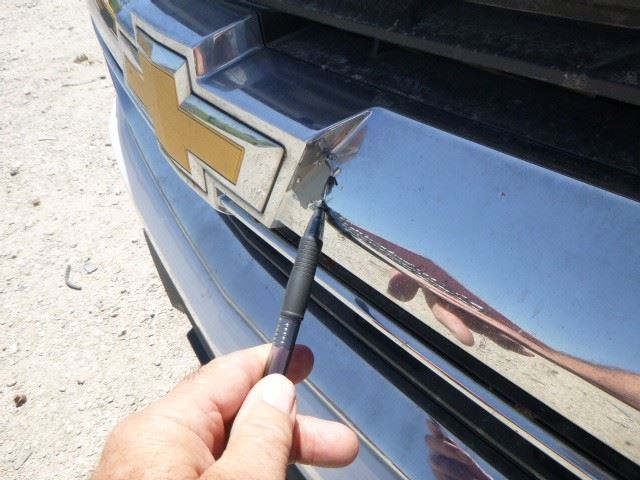 Grille Chrome Center Bar Fits 15-16 COLORADO 1383693