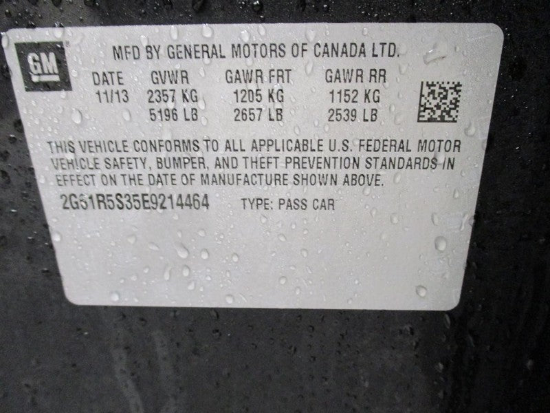 XTS       2014 Dash/Interior/Seat Switch 1872801