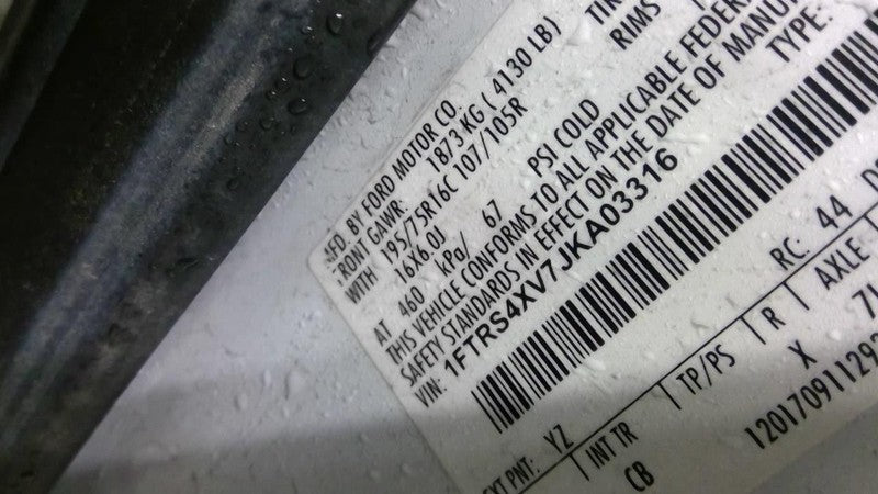 Passenger Tail Light Cargo Van DRW Fits 15-25 TRANSIT 350 1730644