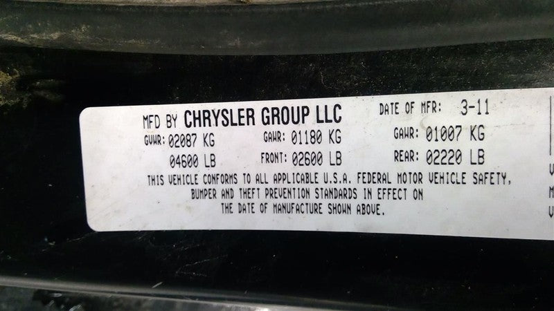 Starter Motor 6 Speed Transmission Fits 12-17 JOURNEY 1706141