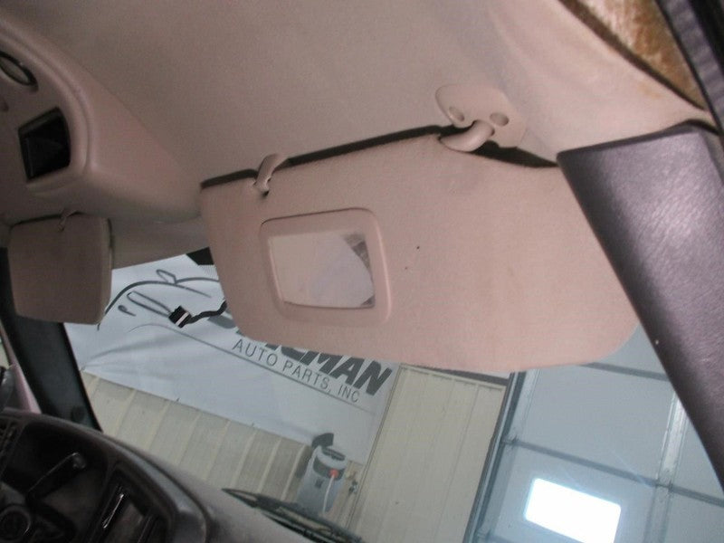 Passenger Sun Visor Classic Style Opt AL0 Fits 03-07 SIERRA 1500 PICKU