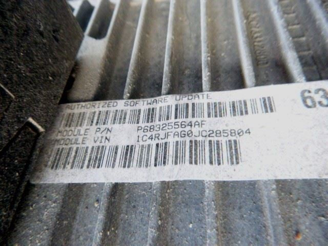 Grille Wk Body VIN E Or F 6th Digit Lower Fits 17-22 GRAND CHEROKEE 15