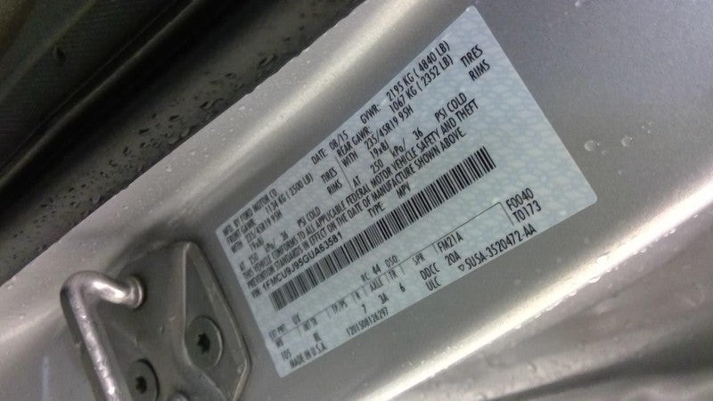 Ford Escape 2016 Headrest Used 8120