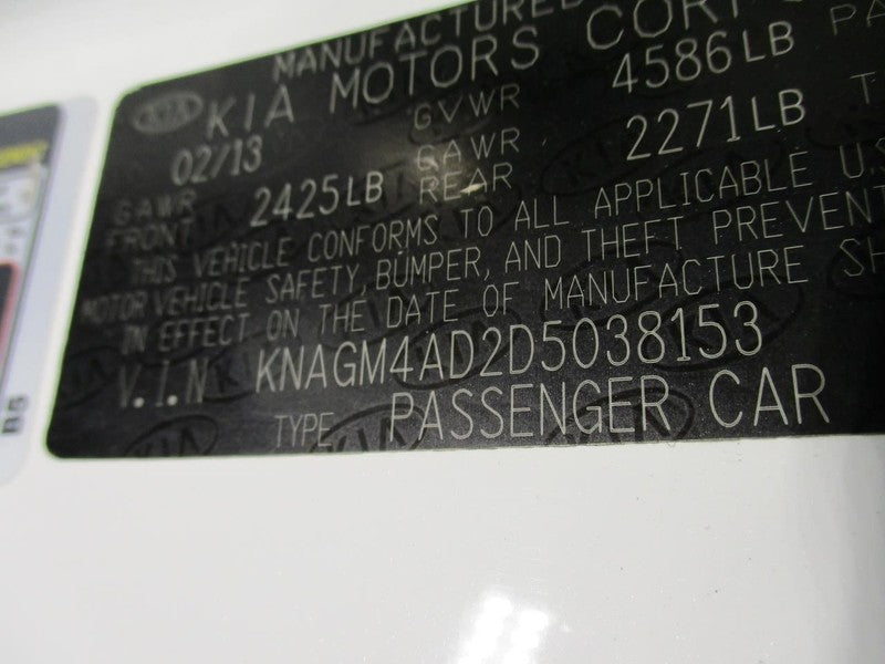OPTIMAKIA 2013 Dash/Interior/Seat Switch 1871810