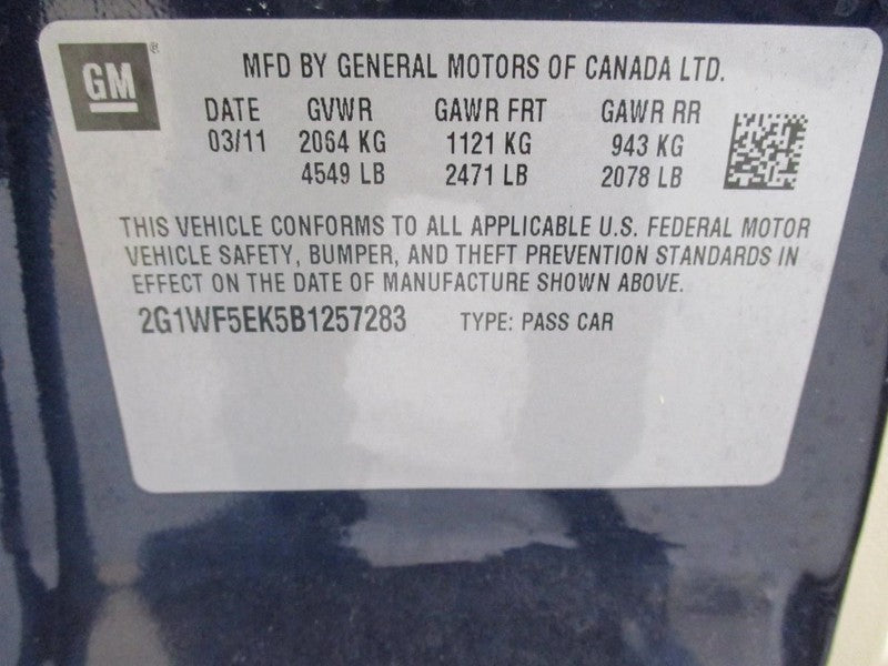 Engine 3.5L VIN K 8th Digit Opt Lze Fits 08-11 IMPALA 1722835