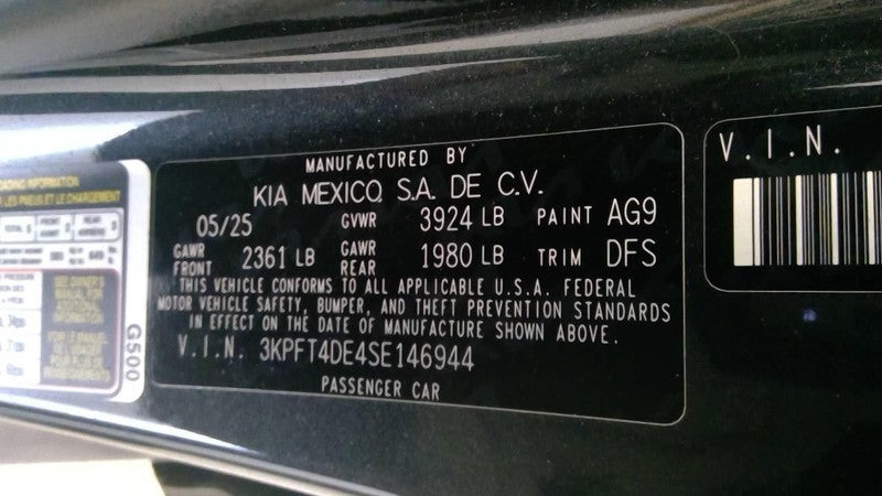 K4        2025 Transmission 1954639