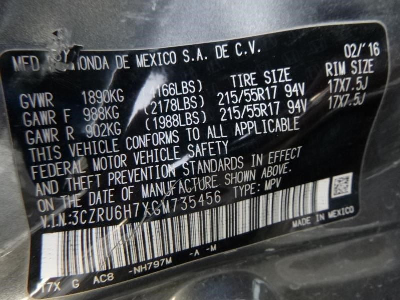 Passenger Right Headlight Fits 16-18 HR-V 1074461