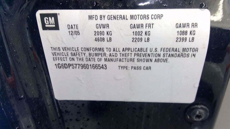 Power Steering Pump Fits 04-07 CTS 1663916