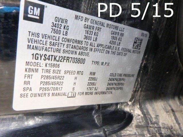 ESCALAESV 2015 Seat Rear 1510114