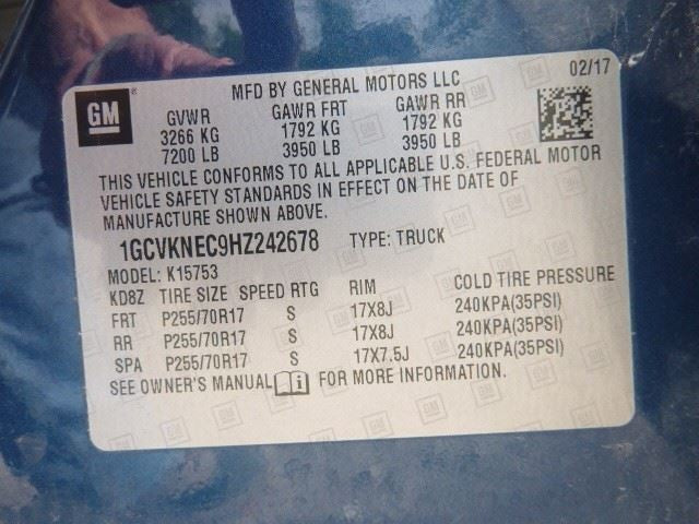 Carrier Front 3.08 Ratio Opt GU4 Fits 15-20 SUBURBAN 1500 1901543