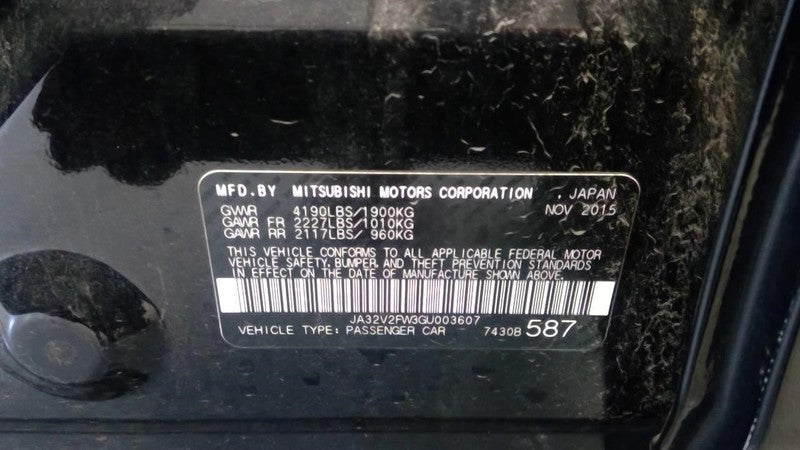 Coolant Reservoir Fits 11-25 OUTLANDER SPORT 2007359