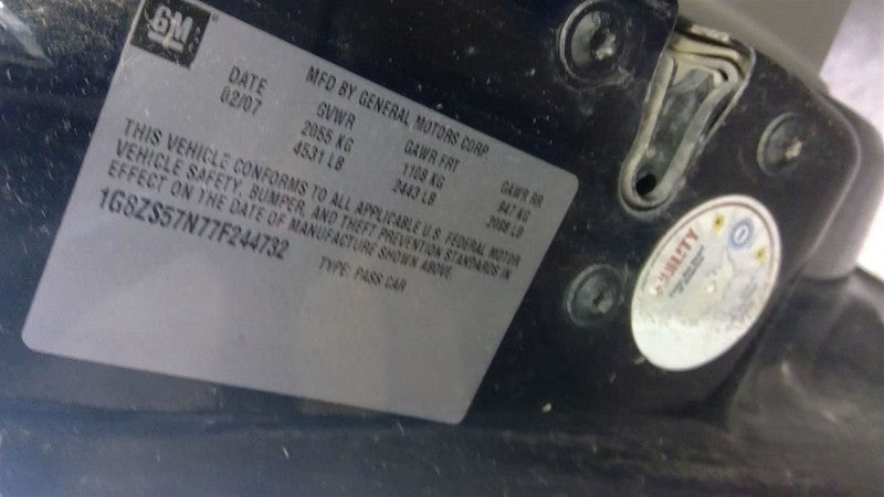 Alternator Fits 06-10 G6 1909826