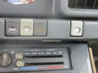 FIREBIRD  1989 Dash/Interior/Seat Switch 1601220