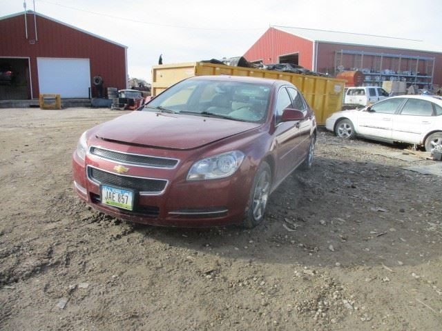 Driver Left Headlight Fits 08-12 MALIBU 1545965
