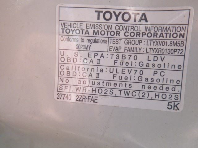 Engine Sedan 1.8L VIN P 5th Digit 2ZRFAE Engine Fits 20-22 COROLLA 145