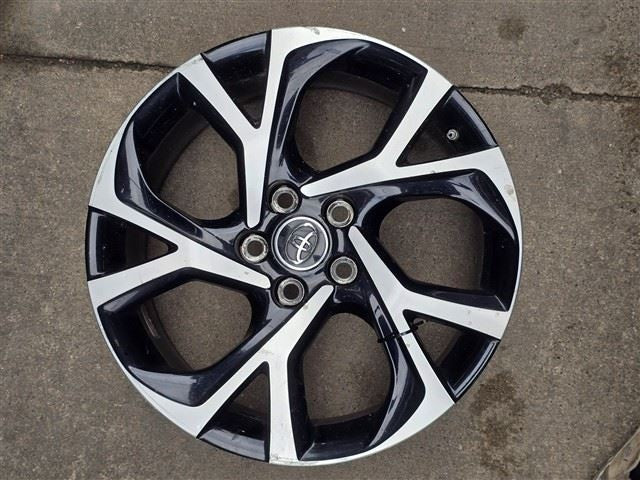 Wheel 18x7 Alloy 10 Spoke Black Inlay Fits 18-22 C-HR 1971556
