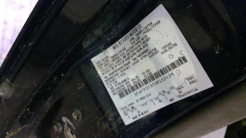 FOCUS     2003 Door Trim Panel Rear 2059539