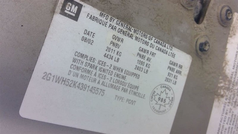 AC Compressor 6-231 Fits 96-04 REGAL 1679172