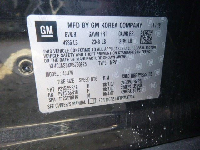Starter Motor Fits 14-21 ENCORE 1610969