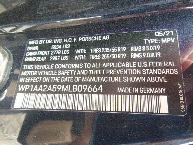 (LOCAL PICKUP ONLY) MACAN     2021 Rear Suspension 1537723