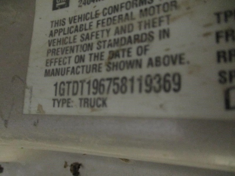 CANYON    2005 Seat Rear 2036986