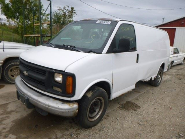 Rear Axle Full-floating Axle Fits 96-02 EXPRESS 2500 VAN 1596343