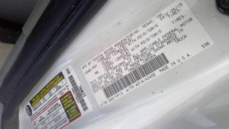 Wiper Transmission Standard Spec Fits 05-15 TACOMA 1876375